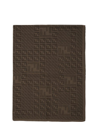 Fendi Brown Faded Forever Scarf
