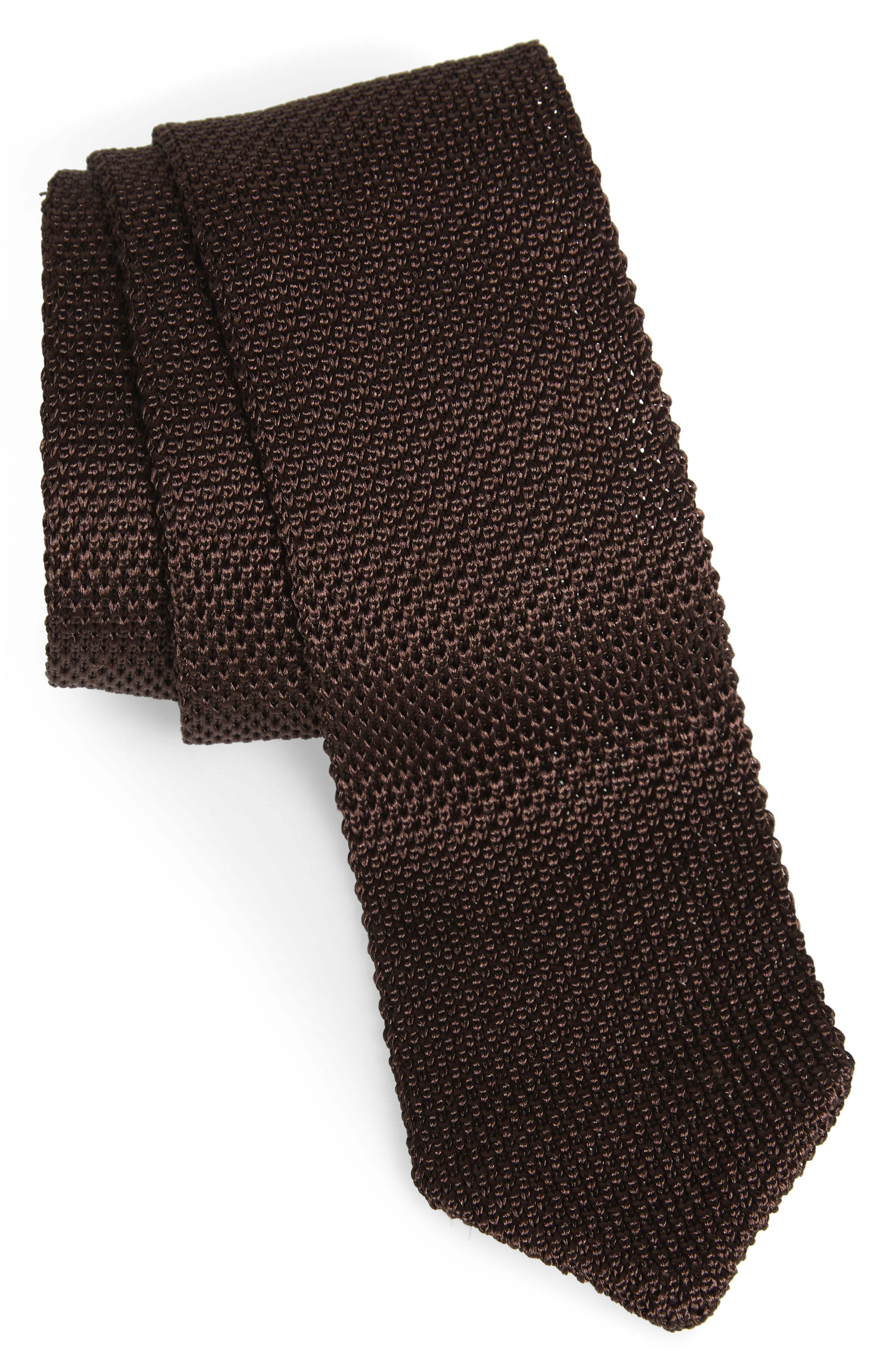 The Tie Bar Solid Knit Silk Tie, $25 | Nordstrom | Lookastic