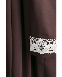 Vetements Dress With Virgin Wool And Lace