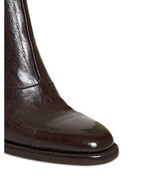 Alberto Fasciani 60mm Buffalo Leather Ankle Boots