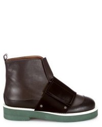 Marni Banded Leather Booties