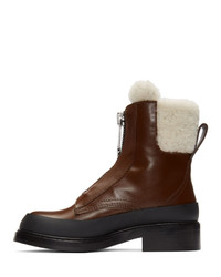 Chloé Brown Roy Ankle Boots
