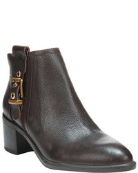 Franco Sarto Eminent Ankle Boot Black Kalibu Leather Boots