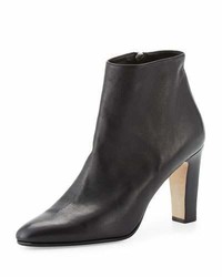 Manolo Blahnik Itapua Leather 90mm Ankle Boot