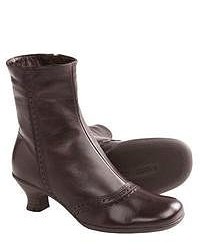 La Canadienne Tali Winter Ankle Boots Brown Leather
