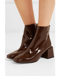 Loq Lazaro Patent Leather Ankle Boots