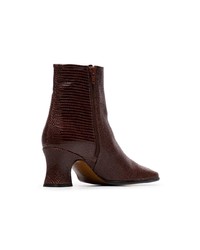 By Far Naomi 60 Lizard Ankle Boots