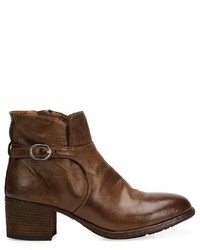 Officine Creative Buckled Ankle Boots