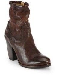 Frye Patty Artisan Leather Zip Ankle Boots