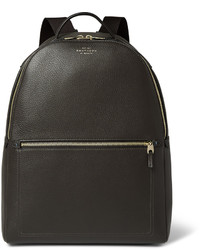 Smythson Burlington Textured Leather Backpack
