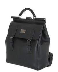 Dolce & Gabbana Leather Maxi Backpack