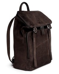 Giorgio Armani Leather Back Suede Backpack