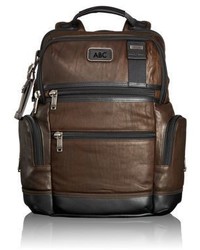 Tumi Knox Leather Backpack