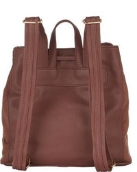 Deux Lux Woven Mini Backpack Brown