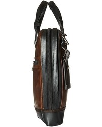 Tumi Alpha Bravo Leather Andrews Slim Brief Briefcase Bags