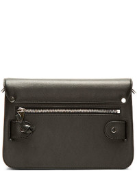 Proenza Schouler Black Leather Ps11 Mini Classic Shoulder Bag