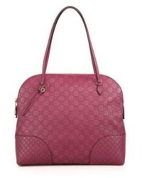 Gucci Bree Ssima Leather Shoulder Bag