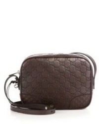 Gucci Bree Ssima Mini Leather Disco Bag