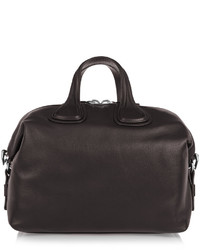 Givenchy Medium Nightingale Bag In Dark Brown Leather Dark Brown