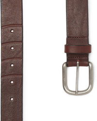 J.Crew 35cm Brown Auster Arrowhead Leather Belt