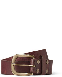 Jean Shop 35cm Brown Leather Belt