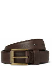 Mulberry 35cm Dark Brown Full Grain Leather Belt