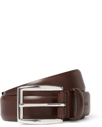 Polo Ralph Lauren 3cm Brown Leather Belt