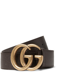 Gucci 4cm Brown Leather Belt