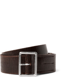J.Crew 4cm Brown Wallace Barnes Distressed Leather Belt