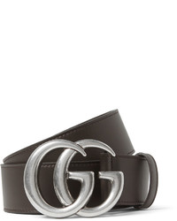 Gucci 4cm Chocolate Leather Belt