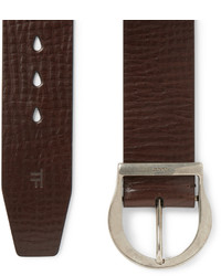 Tom Ford 5cm Brown Leather Belt