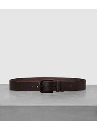 AllSaints Wide Annex Leather Belt
