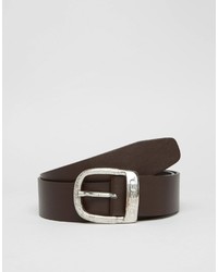 Diesel Bawre Leather Look Belt