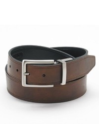 croft & barrow Big Tall Stitched Reversible Leather Belt