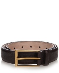 Gucci Boar Effect Leather Belt