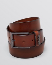 Hugo Boss Boss Senol Distressed Leather Belt