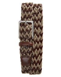 Torino Braided Linen Leather Belt