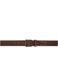 Ps By Paul Smith Brown Classic Belt