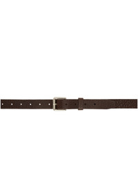 Lemaire Brown Leather Belt