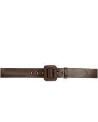 Dries Van Noten Brown Smooth Leather Belt