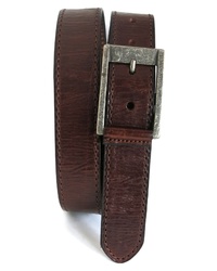 Boconi Burnished Calfskin Leather Belt