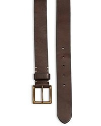 Polo Ralph Lauren Calf Leather Square Buckle Belt