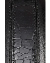 Mezlan Calfskin Genuine Ostrich Leather Belt