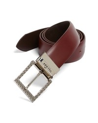 Canali Leather Belt Brown 36