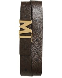 MCM Claus Reversible Leather Belt