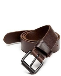 Saks Fifth Avenue Collection Full Grained Leather Belt