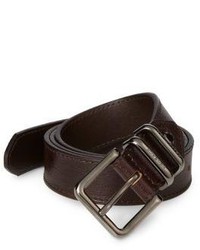 Versace Collection Textured Leather Belt