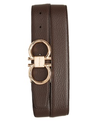 Salvatore Ferragamo Double Gancio Leather Belt