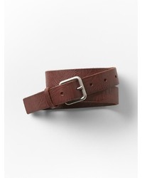 Gap Embossed Leather Belt