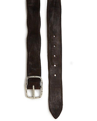 Orciani Engraved Leather Belt